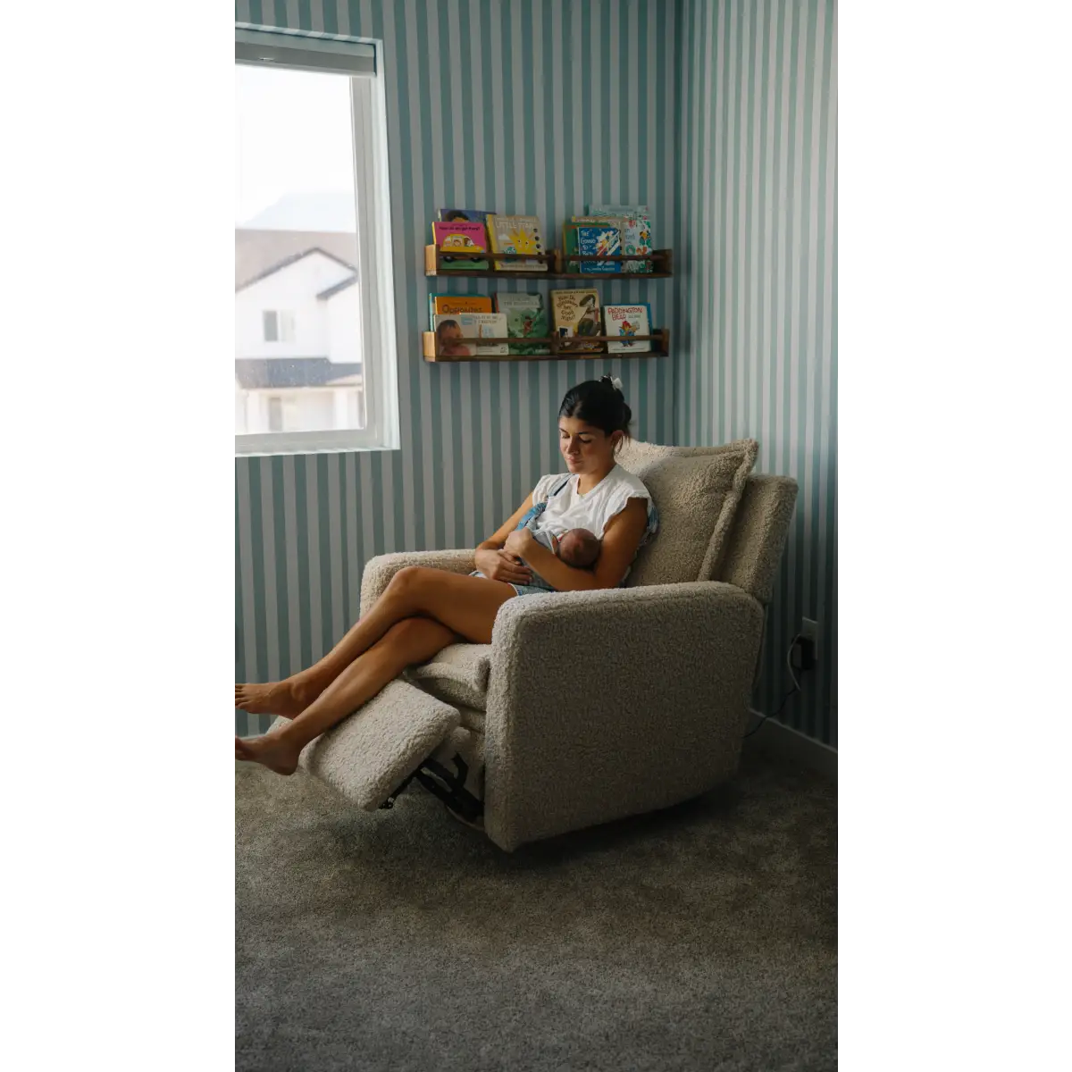 Hayes Wallpaper - Simple Stripe - by Mackenzie Nelson - Loomwell Home Goods