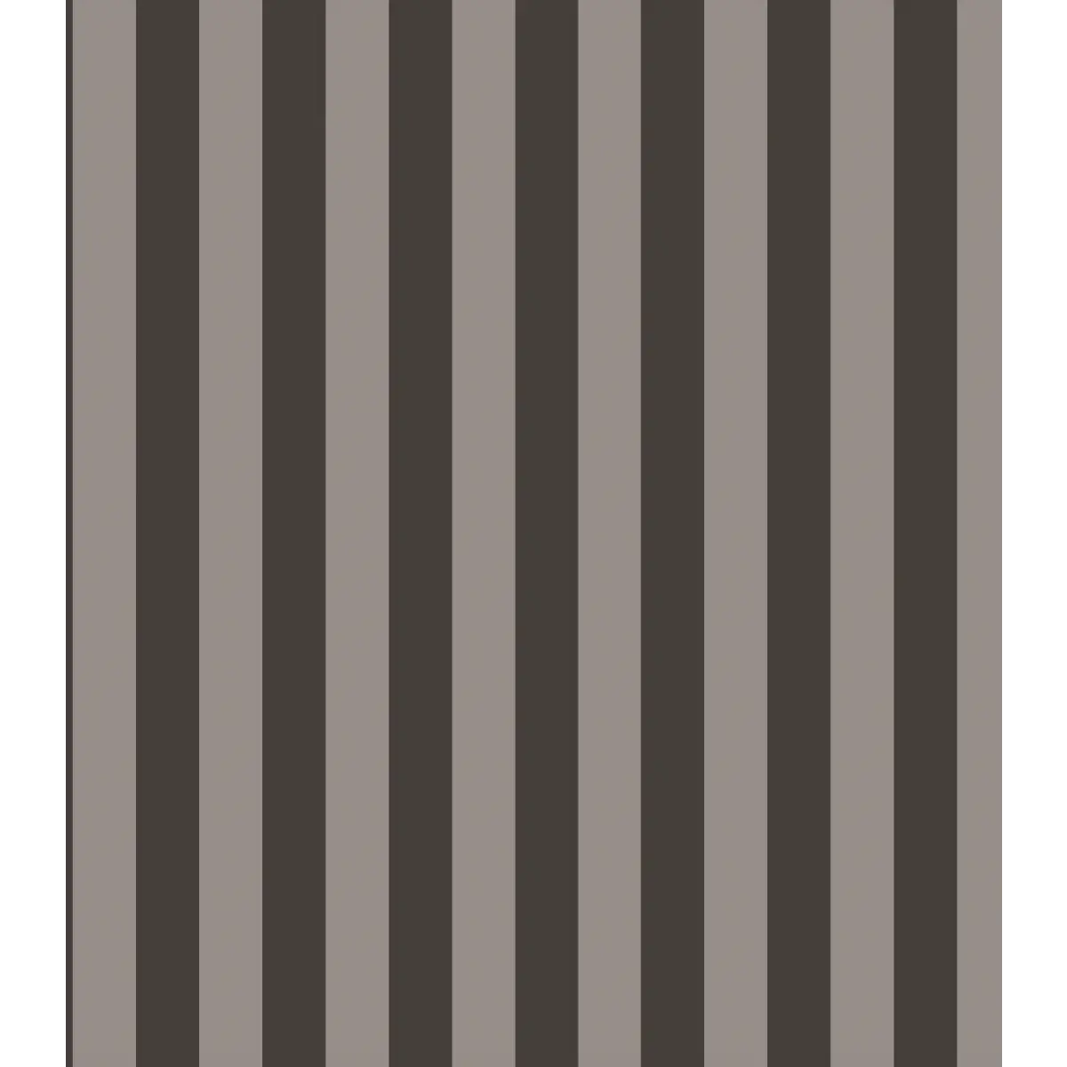 Hayes Wallpaper - Simple Stripe - by Mackenzie Nelson - Sample 1 foot by 1 foot / Black - Loomwell Home Goods