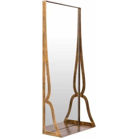 Hayrat Mirror - 30’’H x 14’’W, 18’’H x 7’’W Rectangle - Boutique Rugs