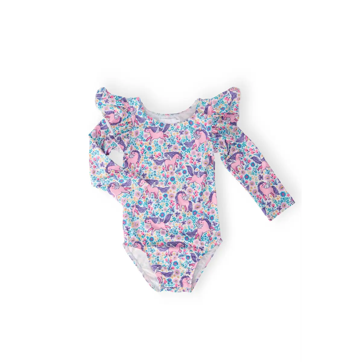 Head in the Clouds L/S Flutter Sleeve Leotard - Mila & Rose ®