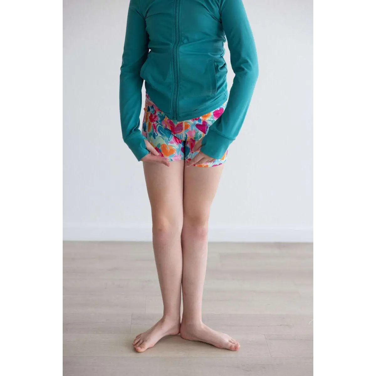 Heart Hustle Activewear Shorts - Mila & Rose ®