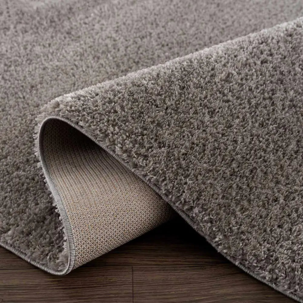 Heavenly Solid Gray Plush Rug - Clearance - Boutique Rugs