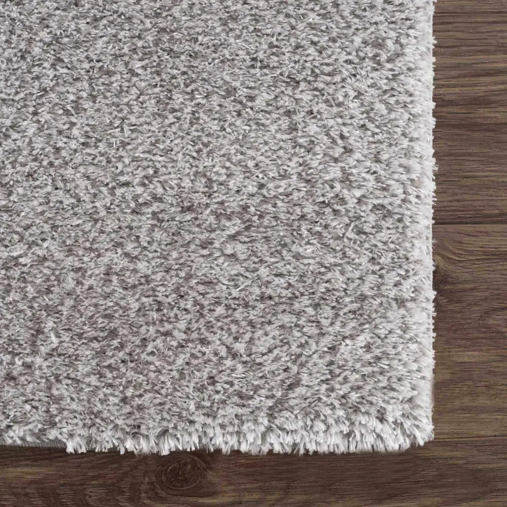 Heavenly Solid Light Gray Plush Rug - Clearance - 2’ x 3’ Rectangle - Boutique Rugs