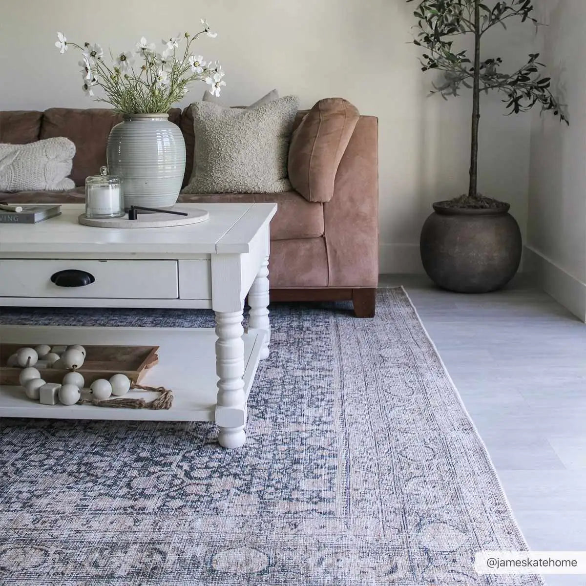 Hedda Washable Area Rug - Boutique Rugs