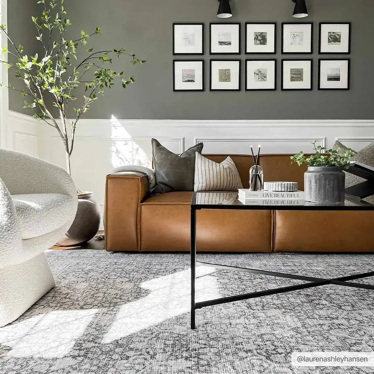 Hedda Washable Area Rug - Boutique Rugs