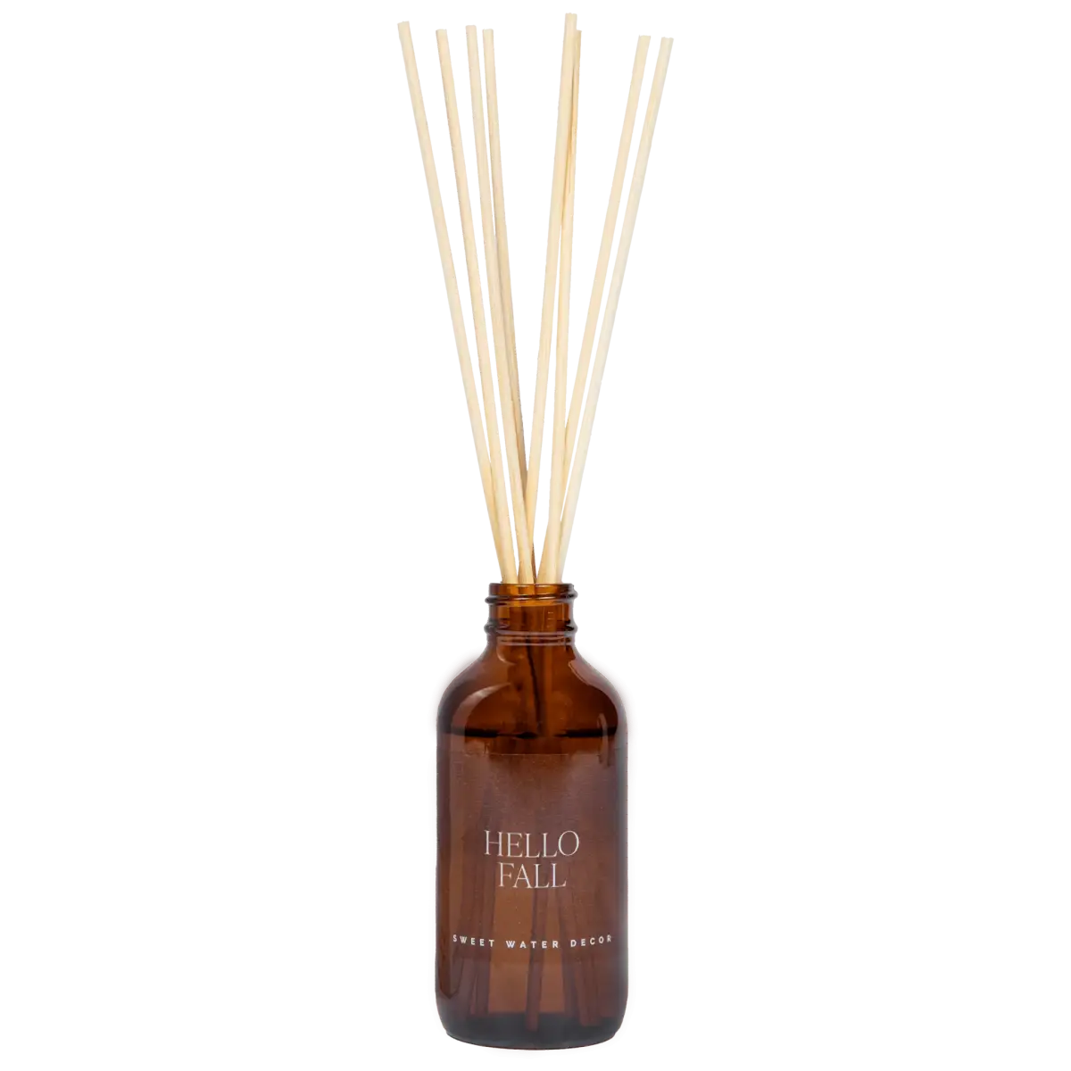 Hello Fall Amber Reed Diffuser - Sweet Water Decor