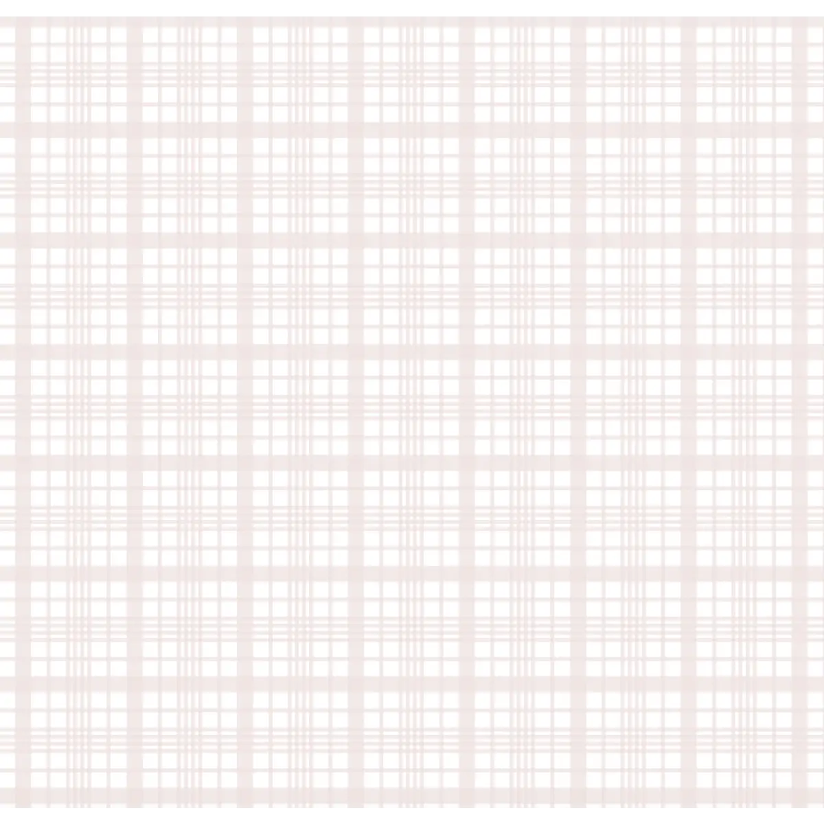 Henry Wallpaper - Simple Plaid Check - by Kourtni Gunn - Sample 1 foot by 1 foot / Pink - Loomwell Home Goods