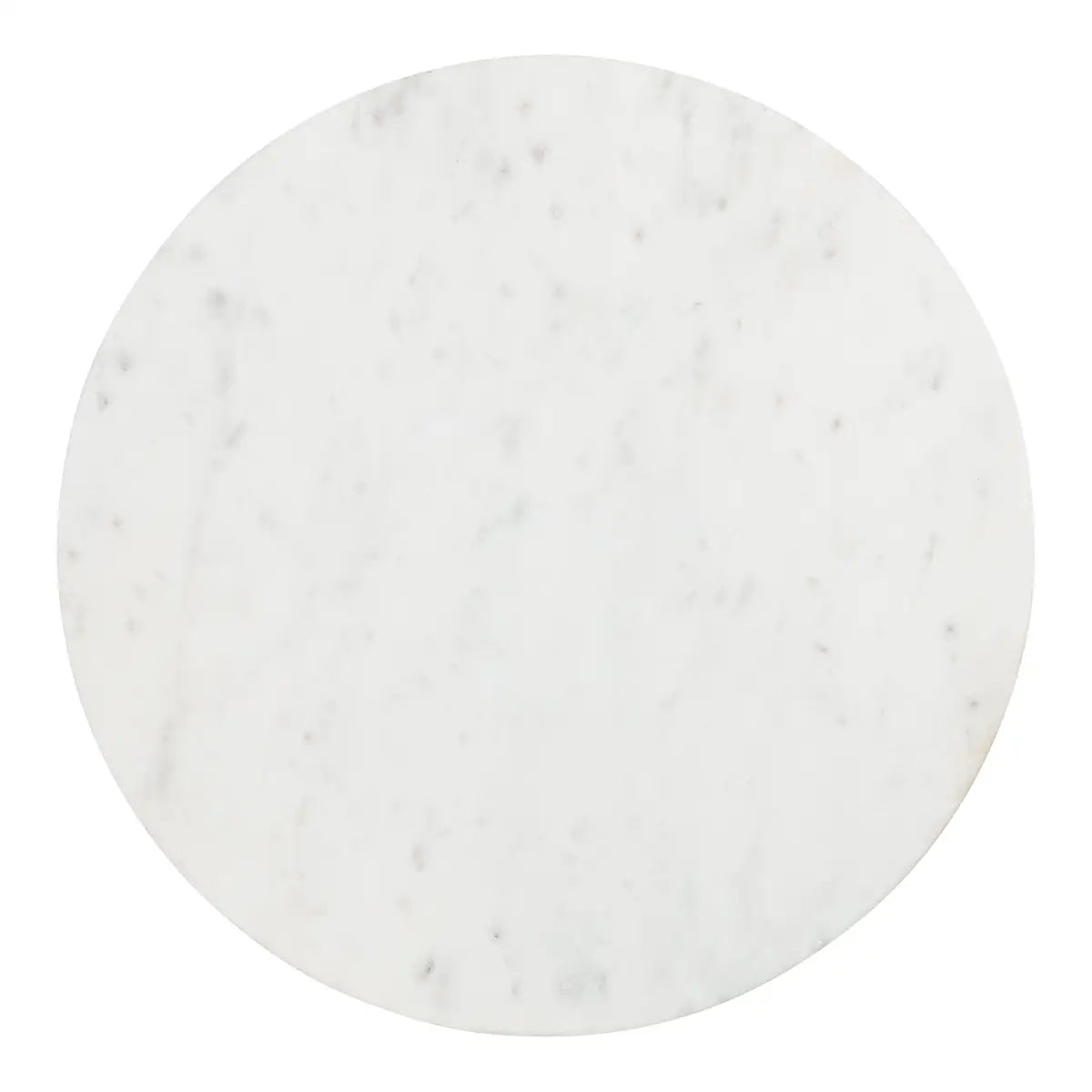 Henshall Marble Round Side Table or Plant Stand - kateandlaurel