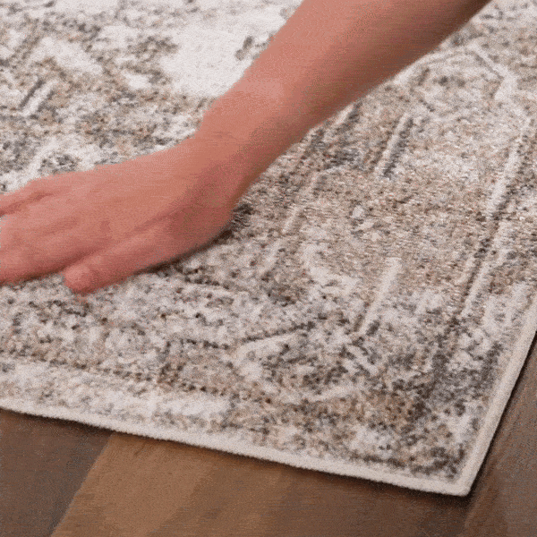 Hera Brown&Cream Washable Area Rug - Boutique Rugs