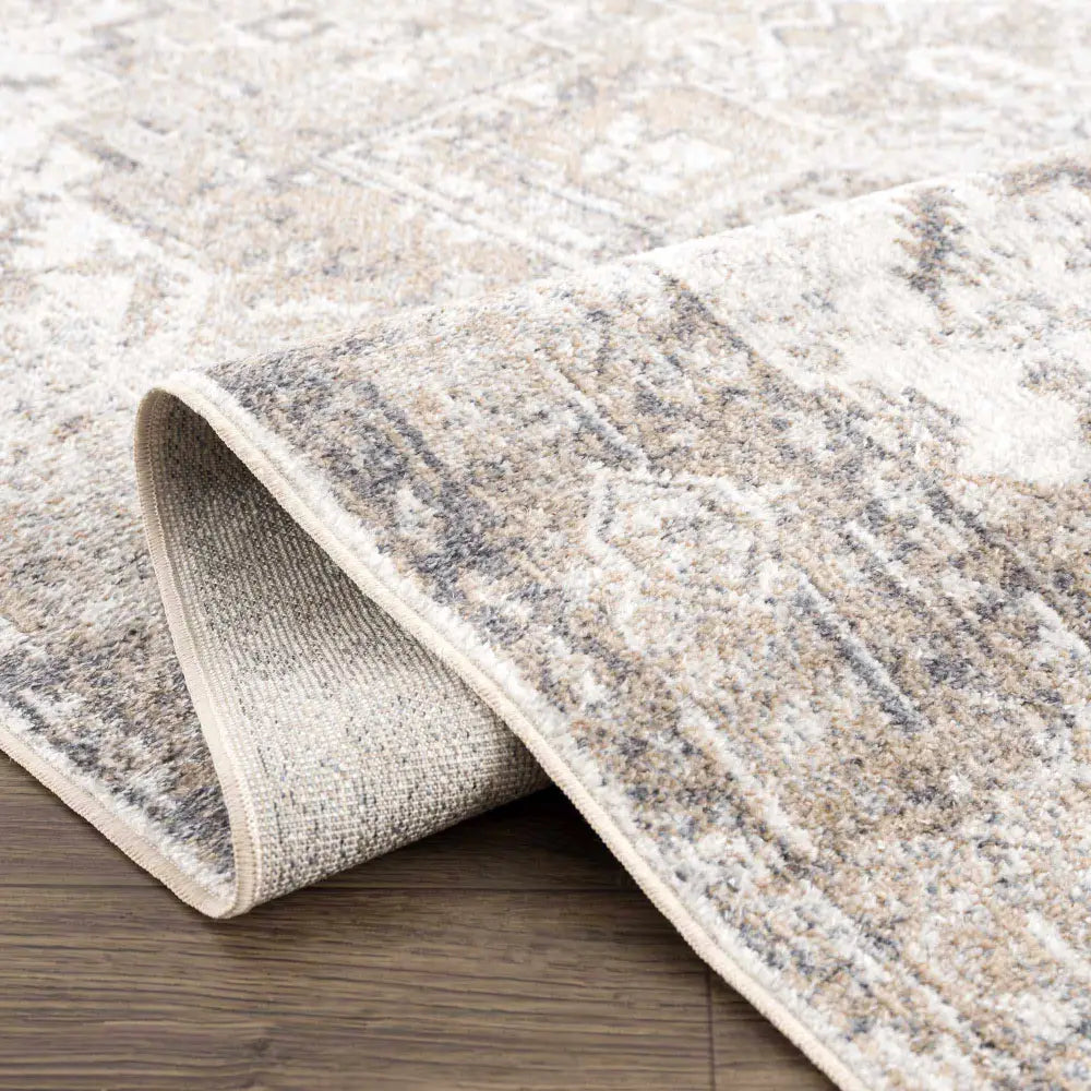 Hera Brown&Cream Washable Area Rug - Boutique Rugs