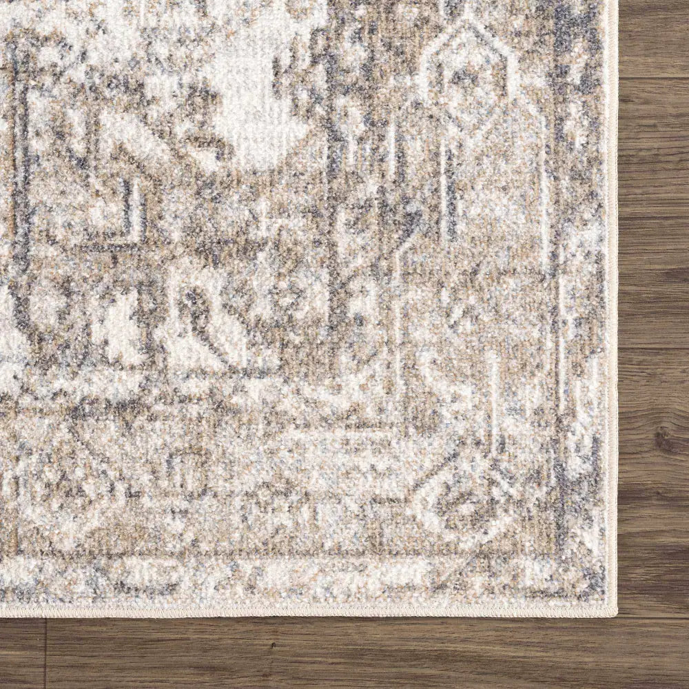 Hera Brown&Cream Washable Area Rug - Boutique Rugs