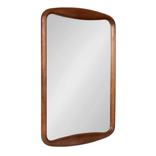 Hera Radius Rectangle Wood Mirror - kateandlaurel