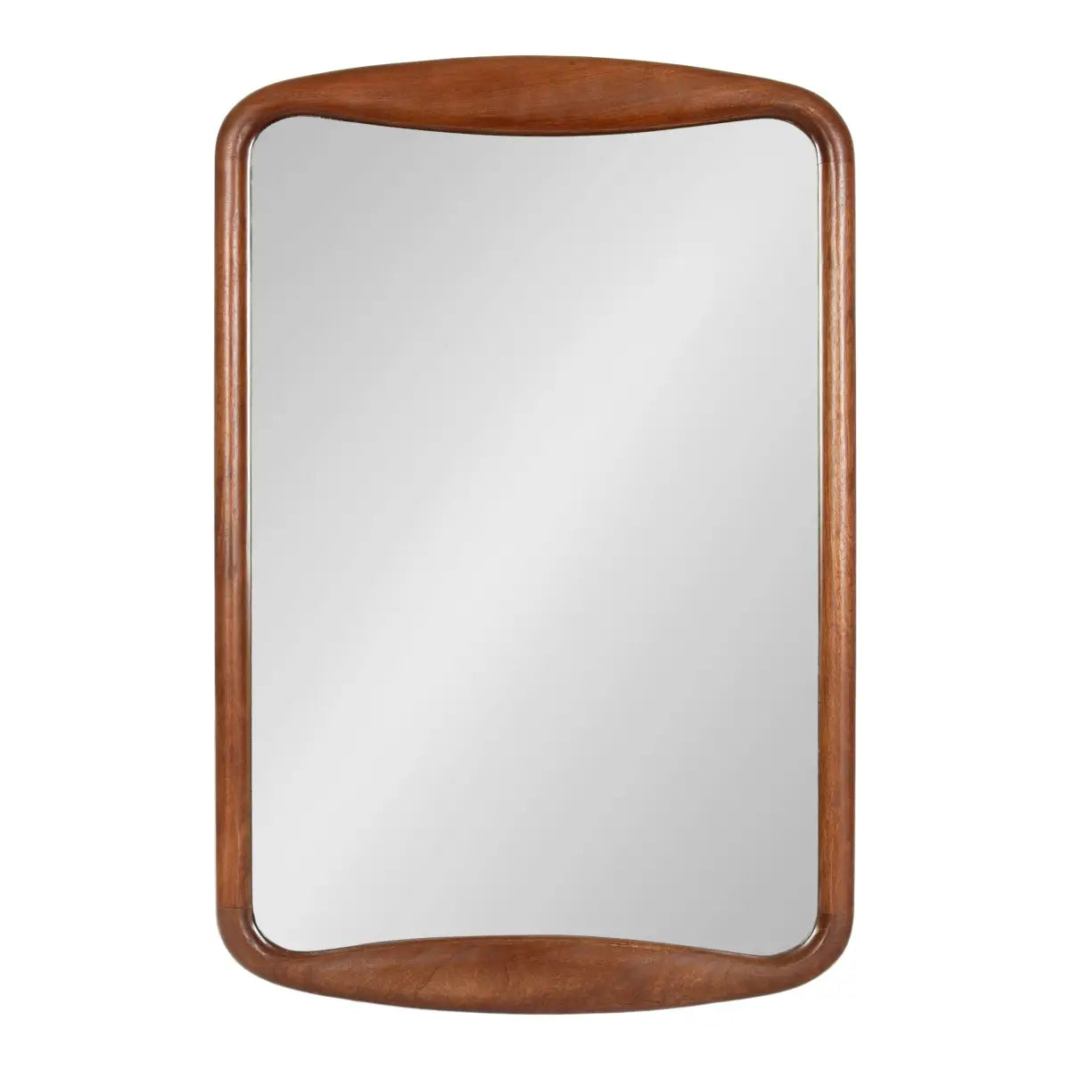 Hera Radius Rectangle Wood Mirror - kateandlaurel