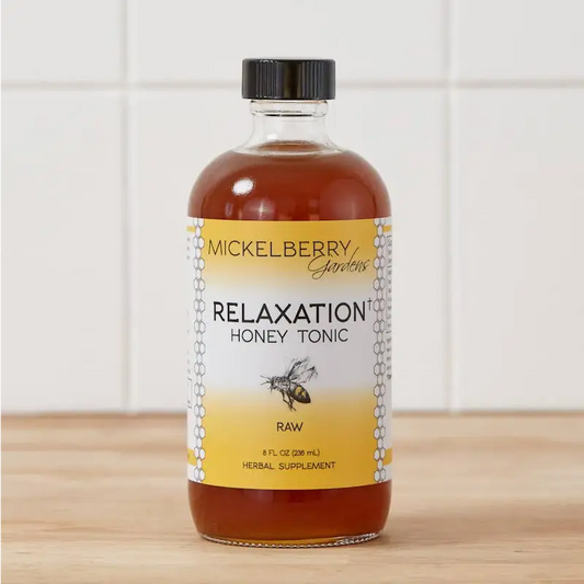 Herbal Honey Tonic - Bee Calm - Relaxation - Mickelberry Gardens
