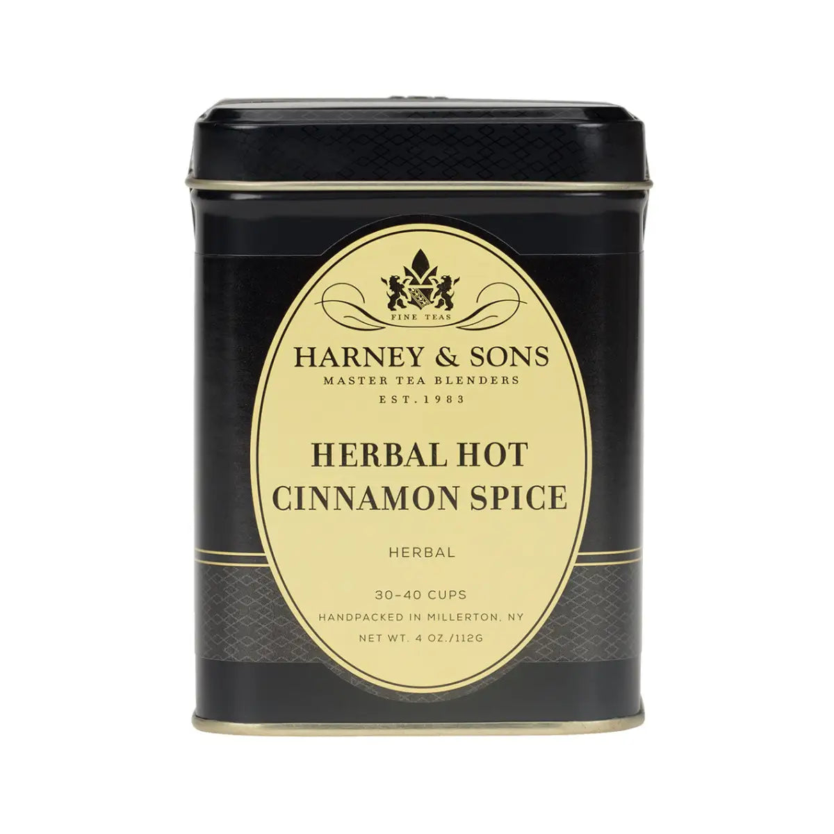 Herbal Hot Cinnamon Spice Tea - Loose / 4 oz. Tin - Harney & Sons Fine Teas