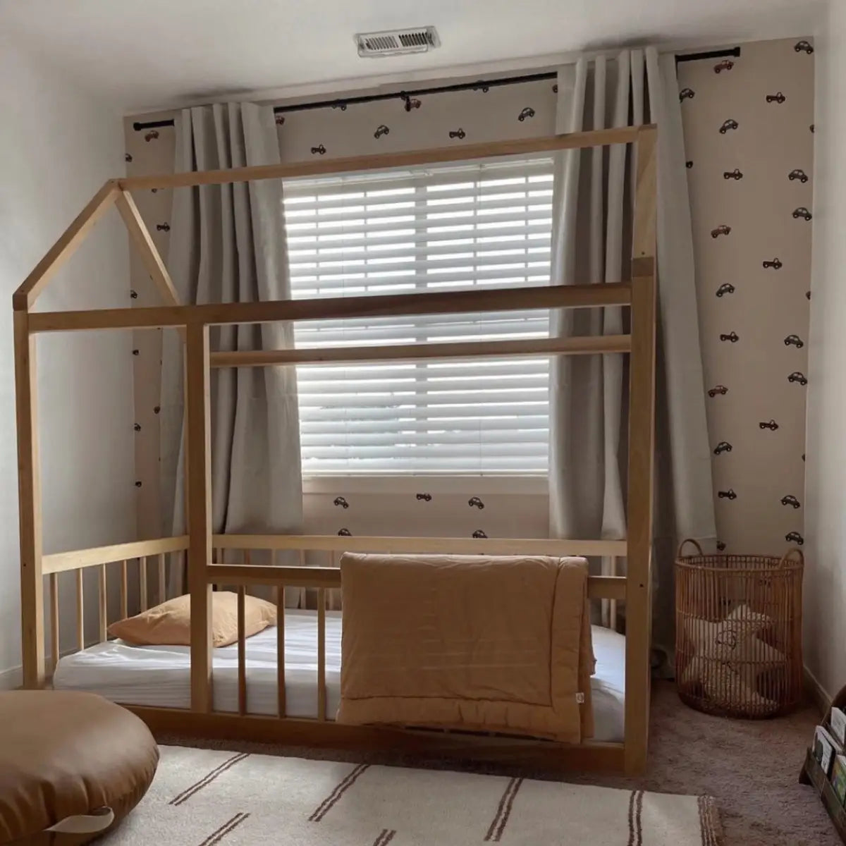 Herby Wallpaper - Kids Trucks and Cars - Loomwell Home Goods