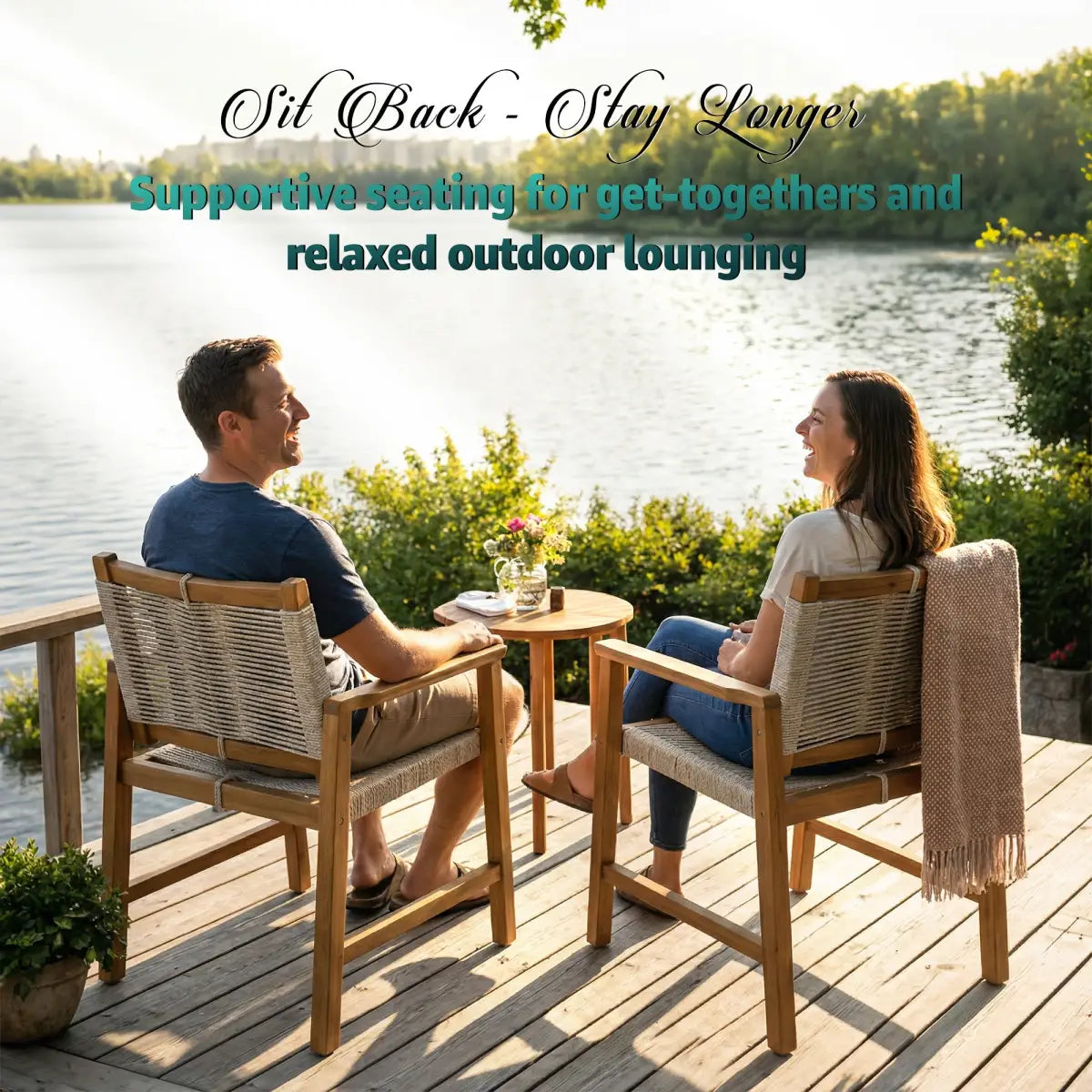 Heritage Wide Outdoor Armchair - Megsu