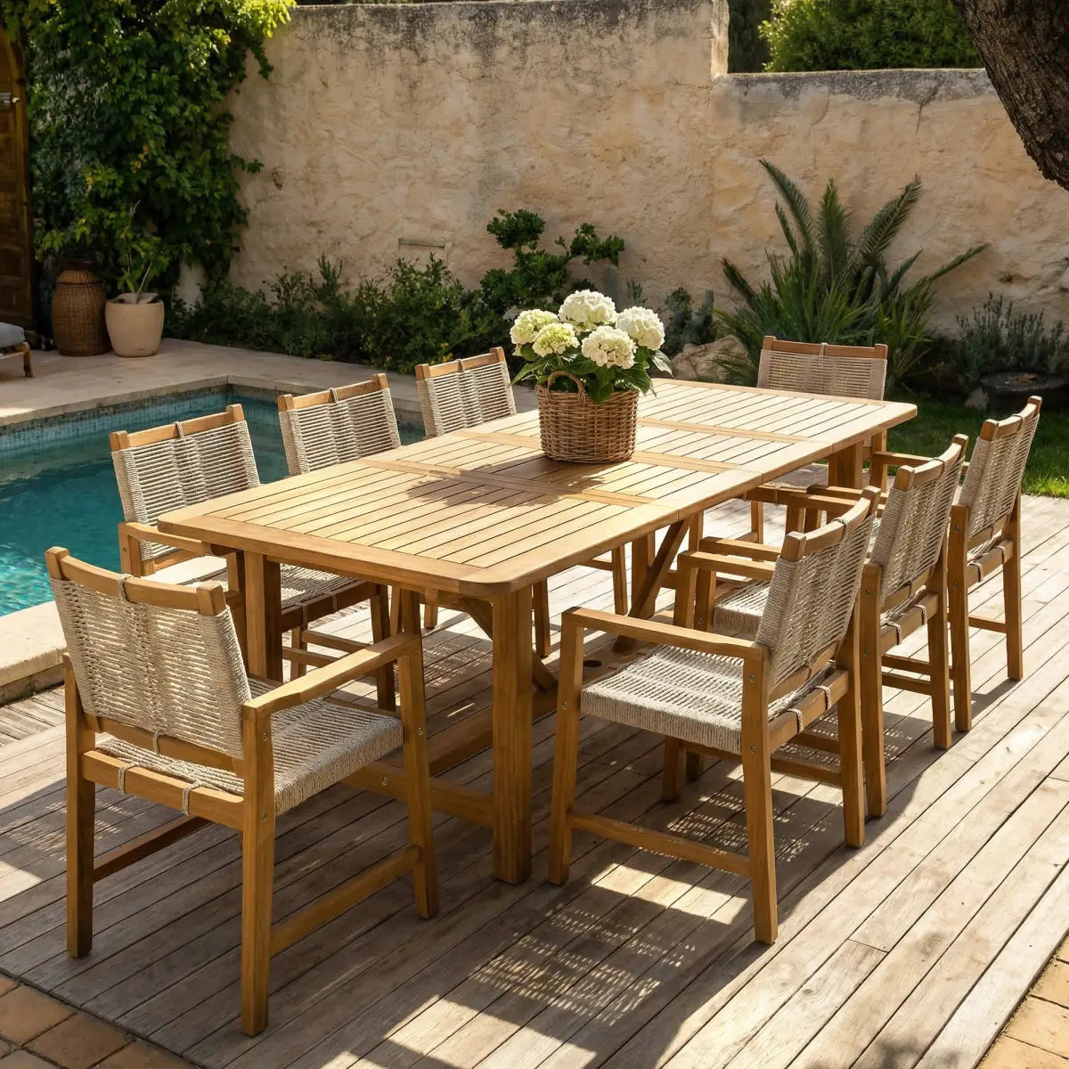 Heritage Wide Outdoor Armchair - Megsu