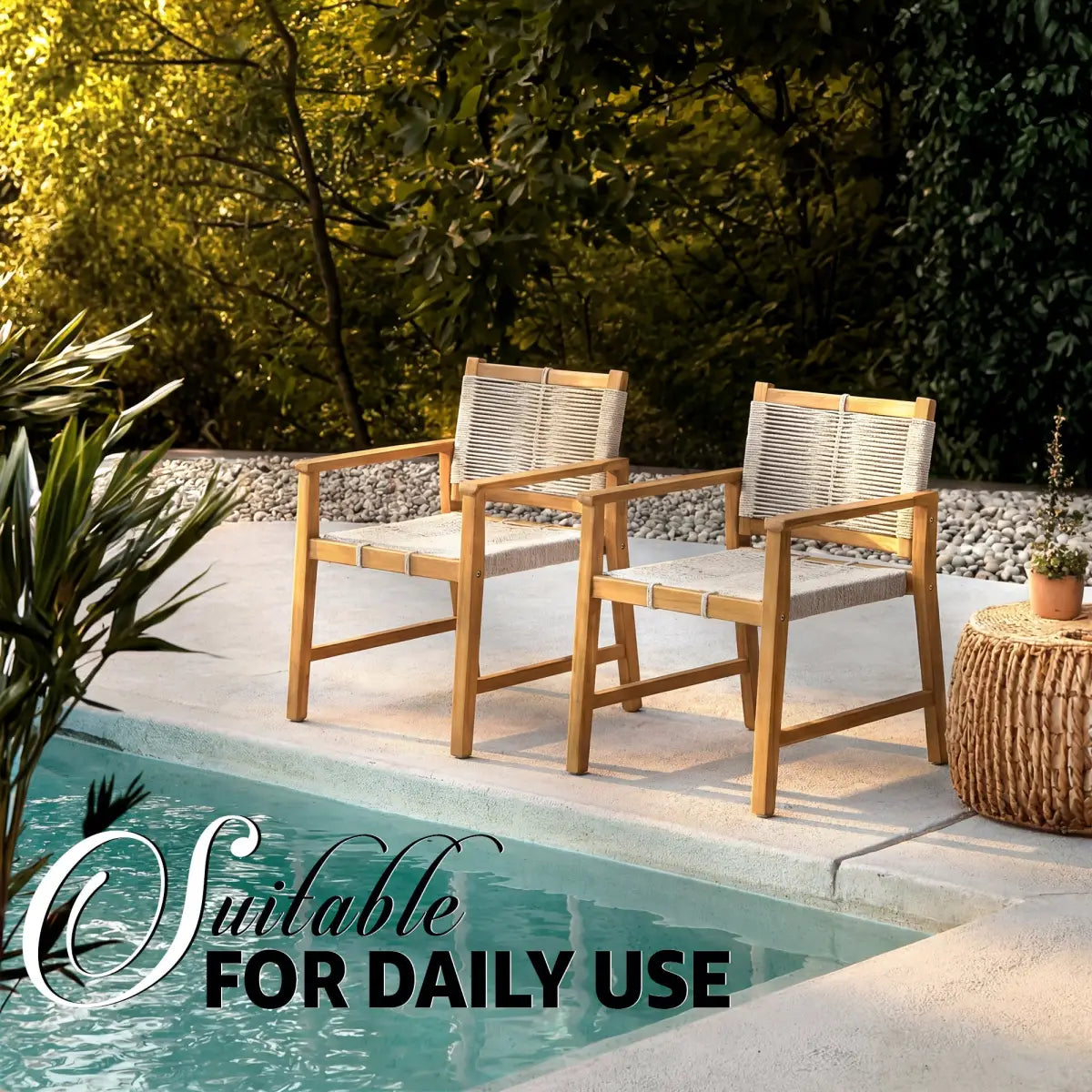 Heritage Wide Outdoor Armchair - Megsu