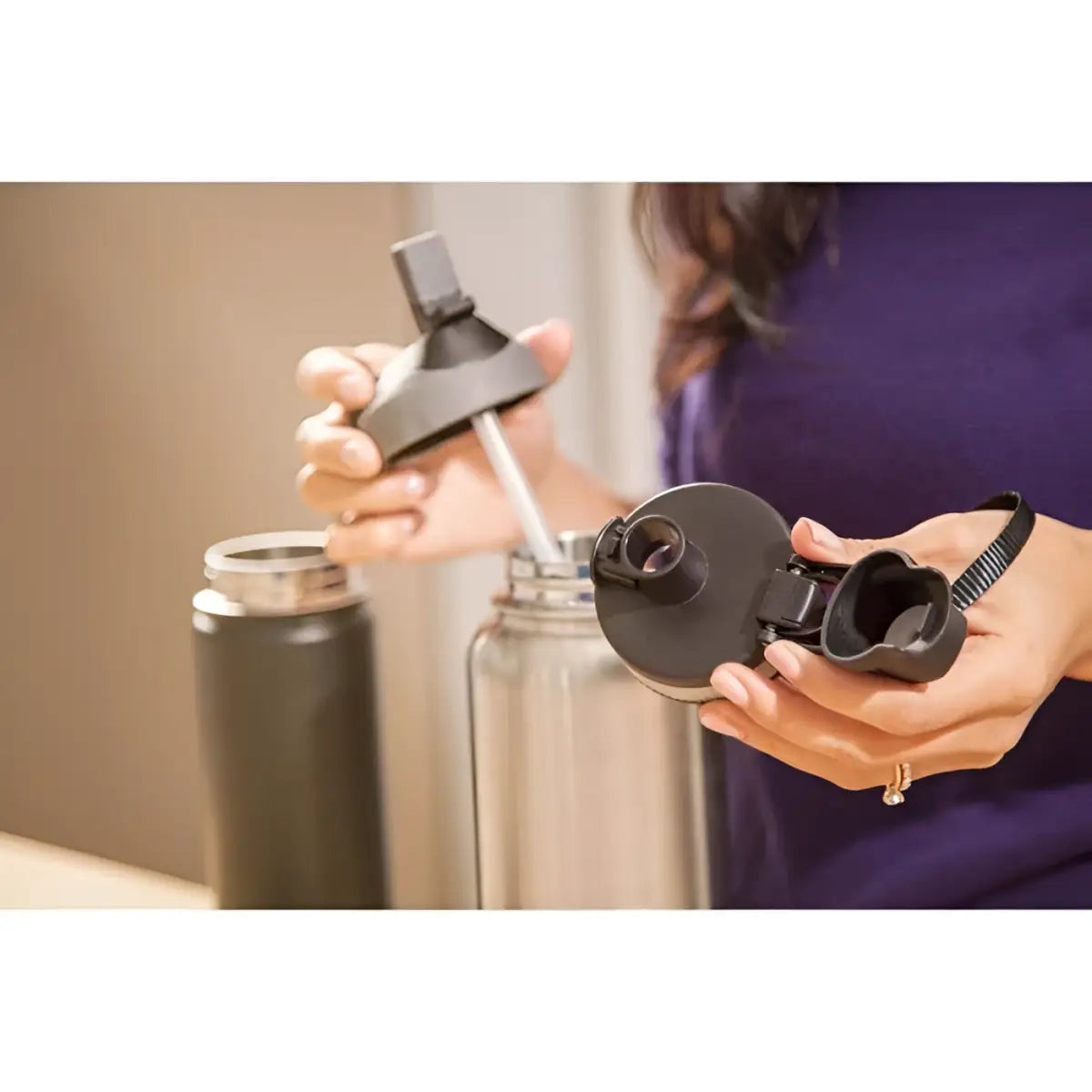 Bottle Cleaning Brushes Set Of 3 - Soft Tip - HIC - Harold Import Co.