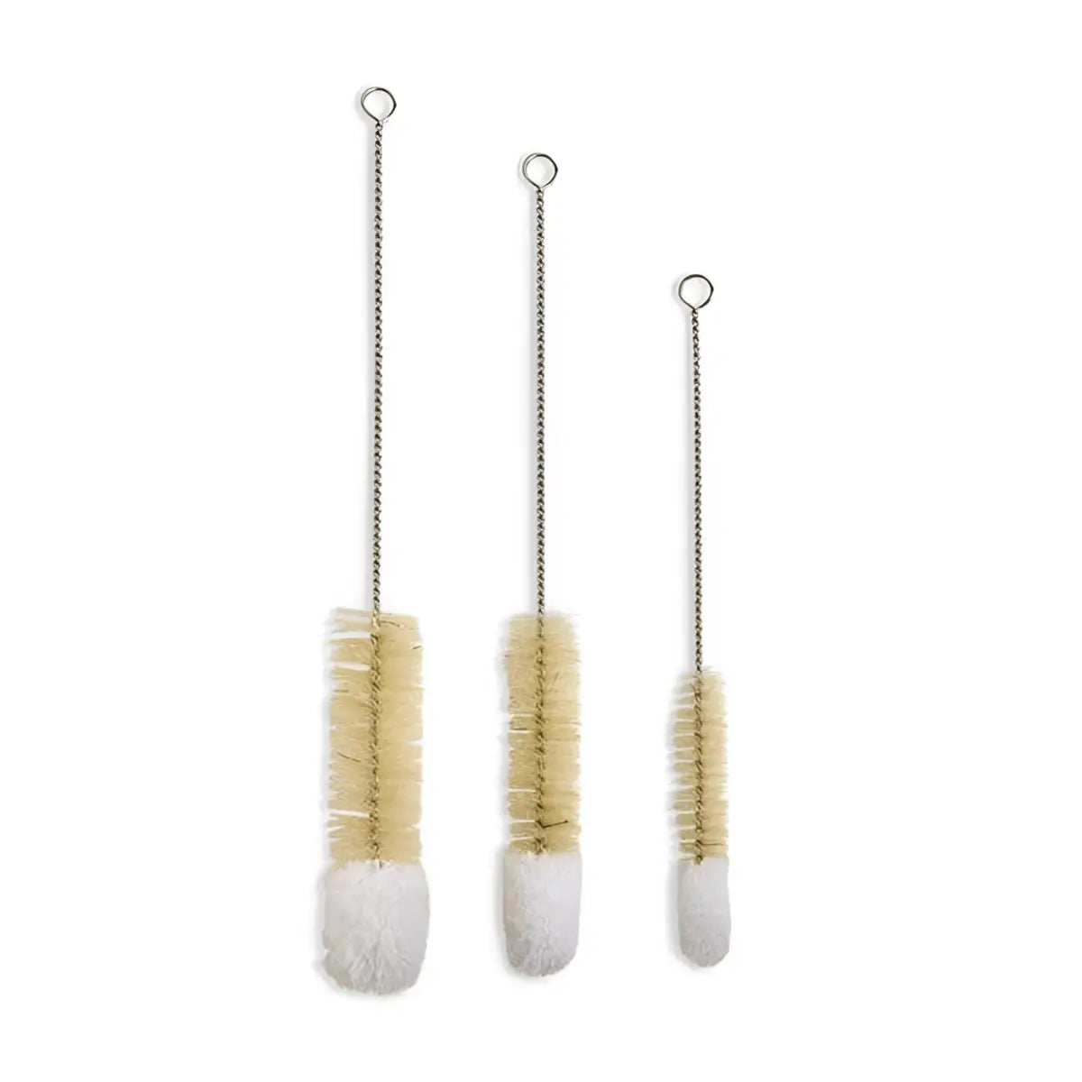 Bottle Cleaning Brushes Set Of 3 - Soft Tip - HIC - Harold Import Co.