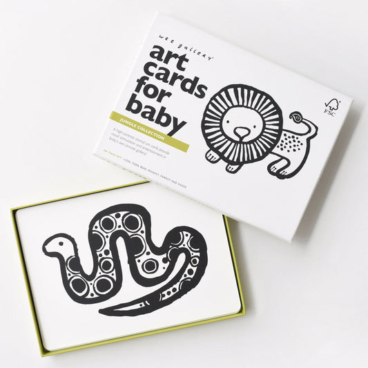 Art Cards for Baby - Jungle Collection - Wee Gallery
