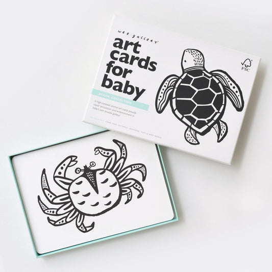 Art Cards for Baby - Ocean Collection - Wee Gallery