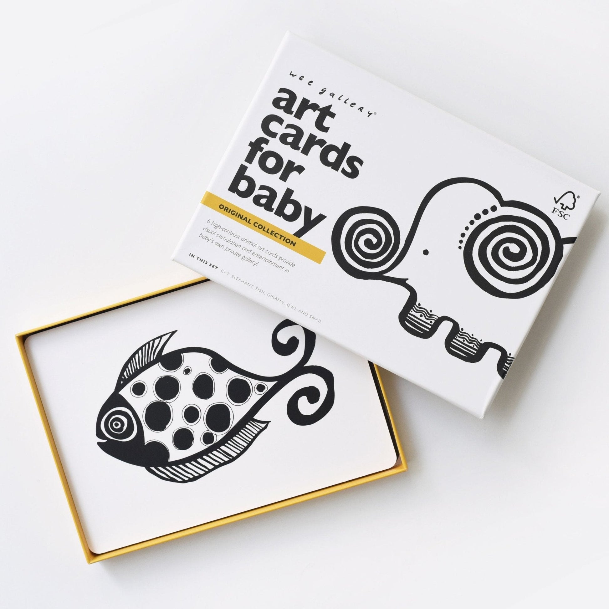 Art Cards for Baby - Original Collection - Wee Gallery