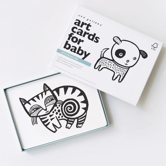Art Cards for Baby - Pets Collection - Wee Gallery
