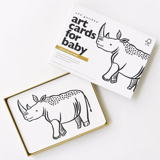 Art Cards for Baby - Safari Collection - Wee Gallery