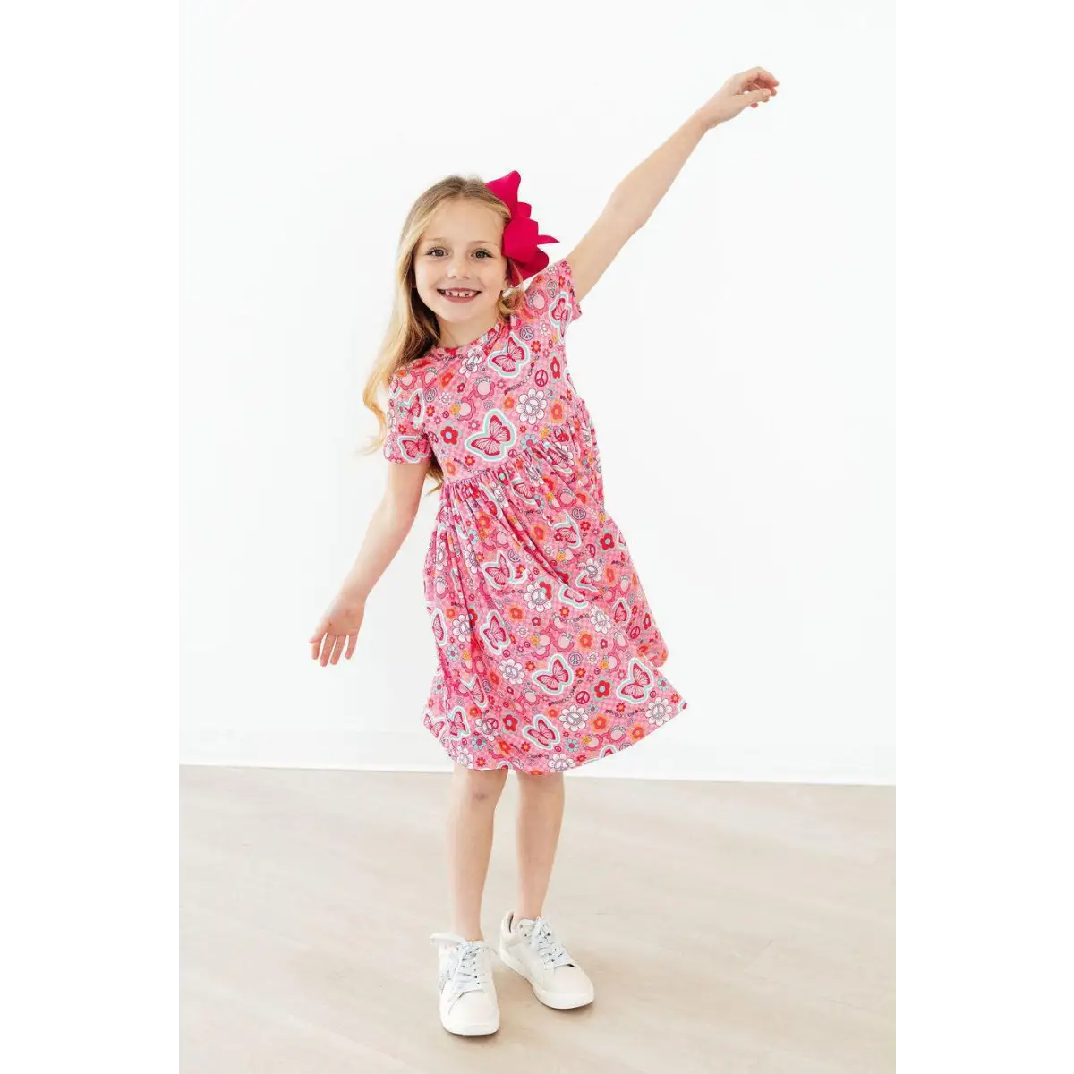 Hippie Sissy S/S Pocket Twirl Dress - Mila & Rose ®