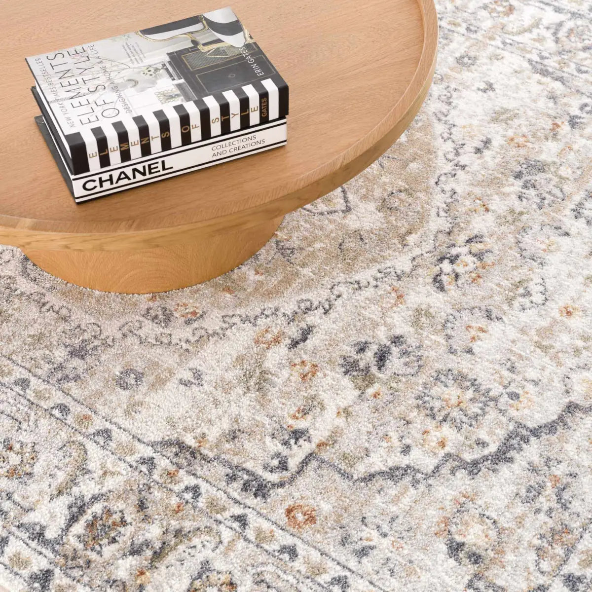 Hiti Cream Washable Performance Rug - Boutique Rugs