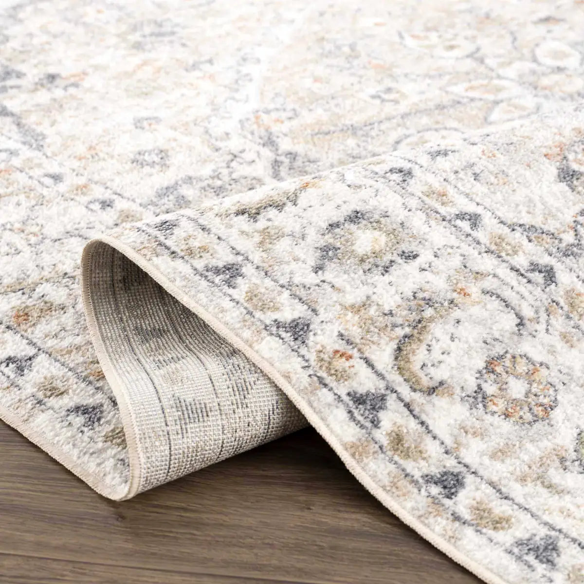 Hiti Cream Washable Performance Rug - Boutique Rugs