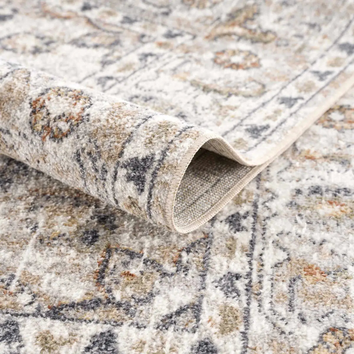 Hiti Cream Washable Performance Rug - Boutique Rugs