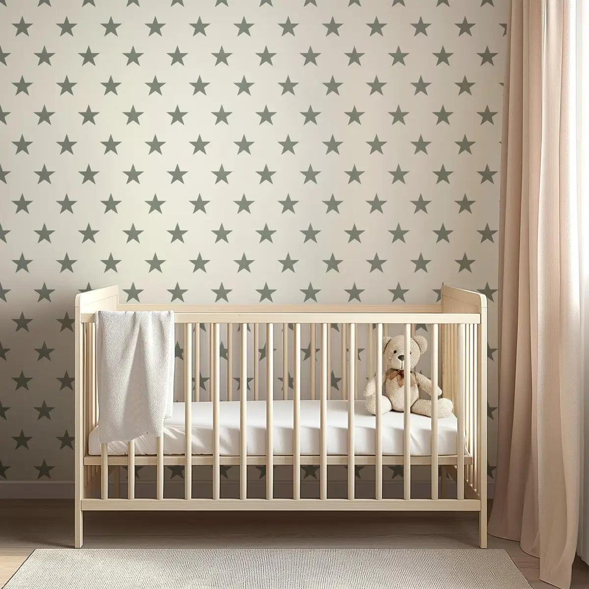 Holden Wallpaper - Stars for Kids - by Hailey Kiefer Designs - Loomwell Home Goods