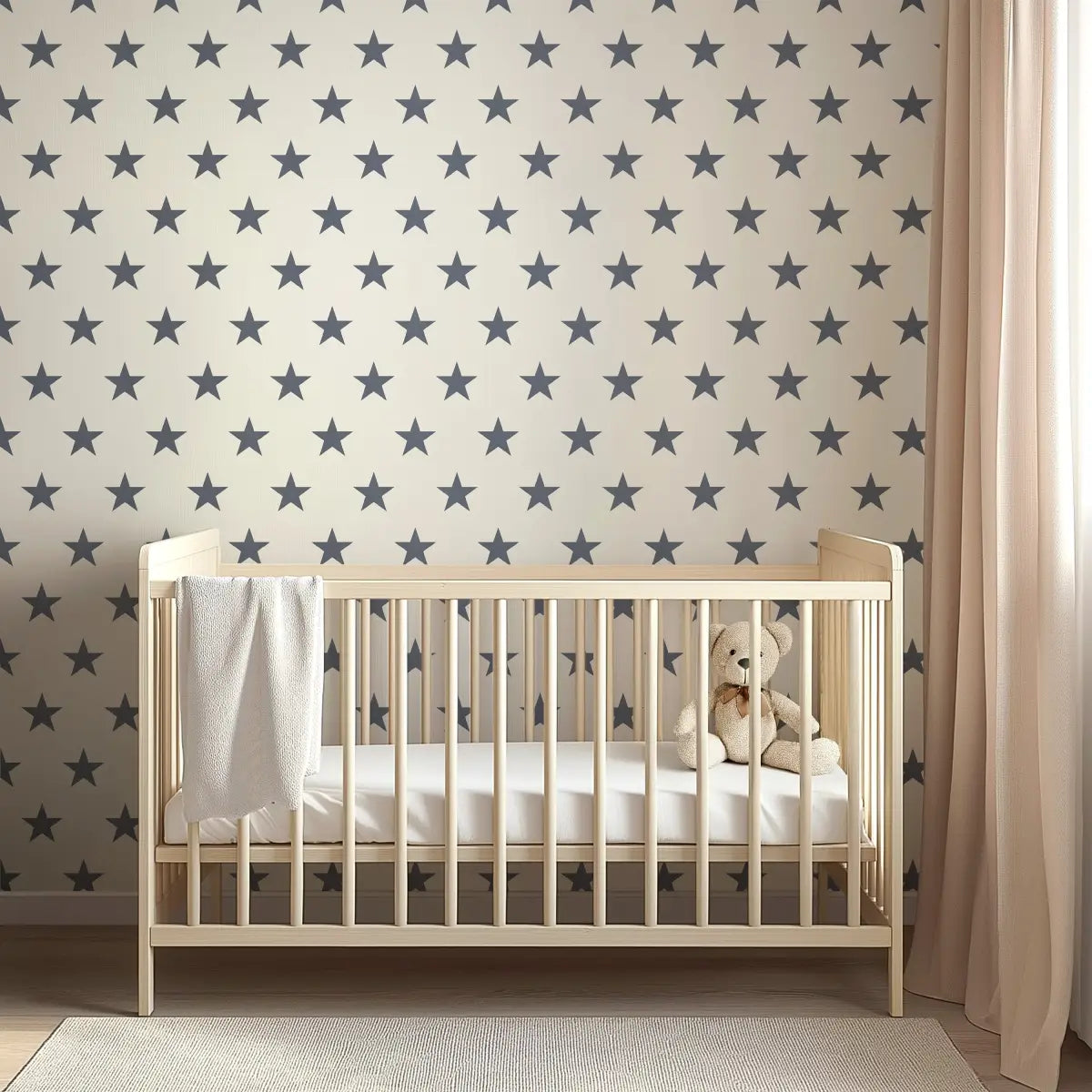 Holden Wallpaper - Stars for Kids - by Hailey Kiefer Designs - Loomwell Home Goods