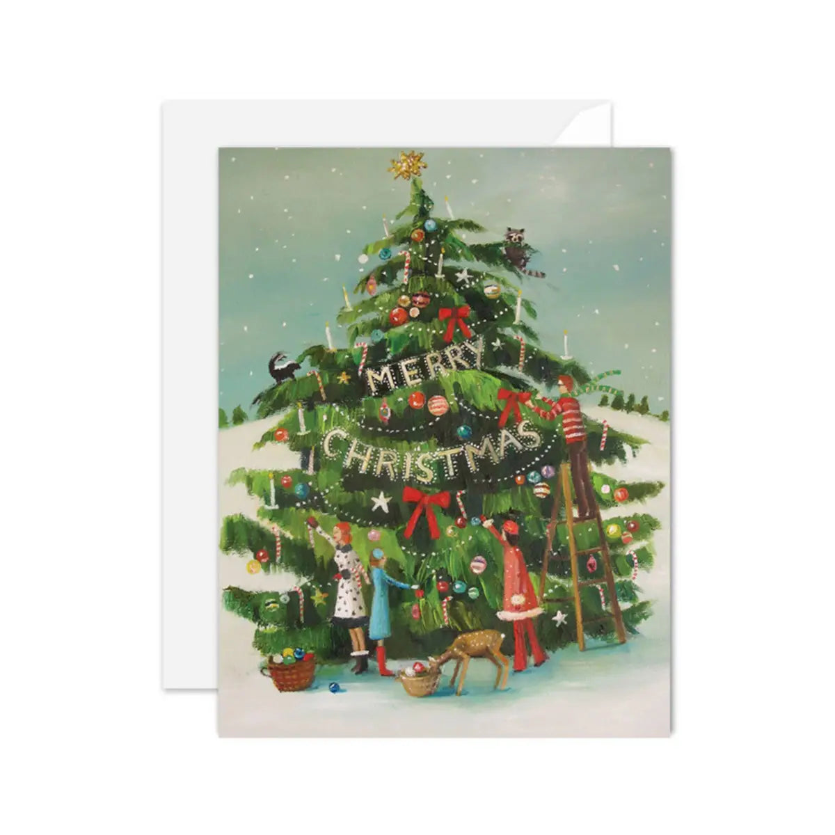 Holiday Card - Merry Christmas - Janet Hill - JANET HILL STUDIO
