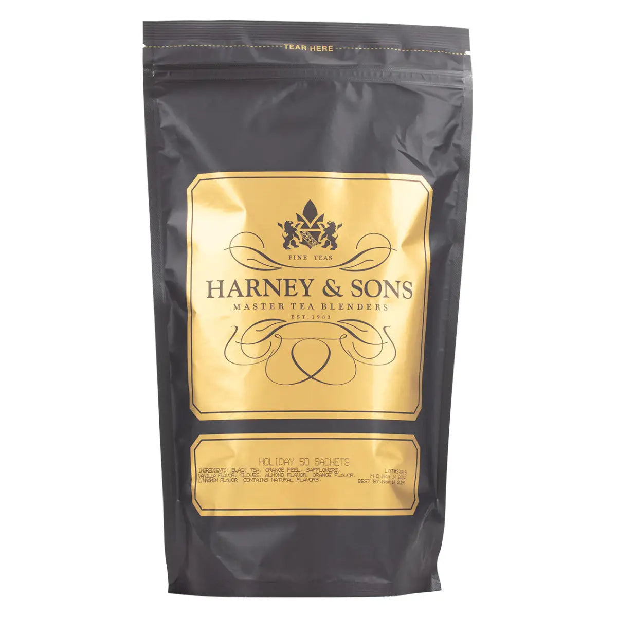 Holiday Tea - Sachets / Bag of 50 Sachets - Harney & Sons Fine Teas