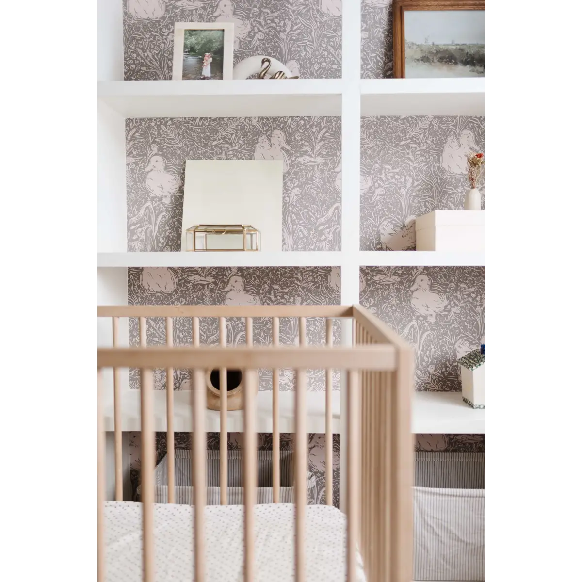 Hollingworth Wallpaper - Ducks - by Aubrey Fairchild - Loomwell Home Goods