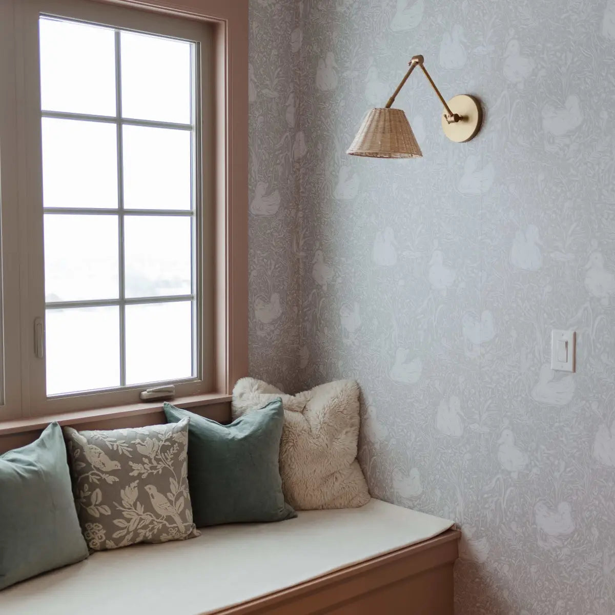 Hollingworth Wallpaper - Ducks - by Aubrey Fairchild - Loomwell Home Goods