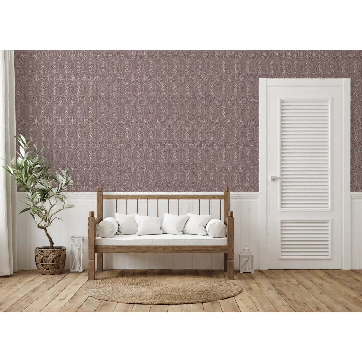Holloway Wallpaper - Dot Pattern - by Brittany Polatis Design - Loomwell Home Goods