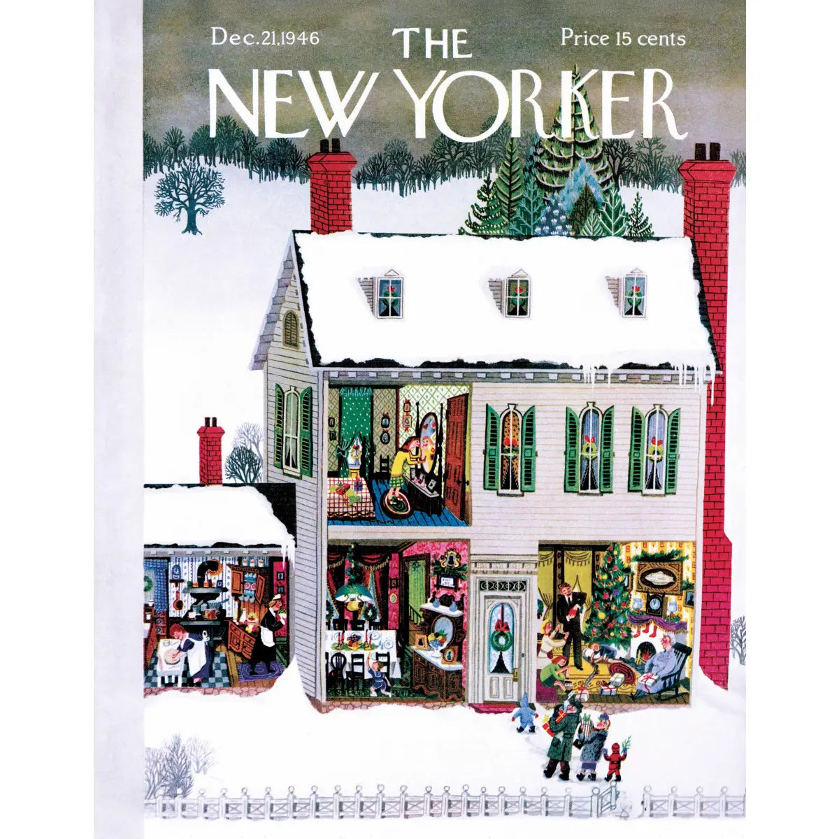Mini Puzzle - Home for the Holidays - 100 Piece - New York Puzzle Company