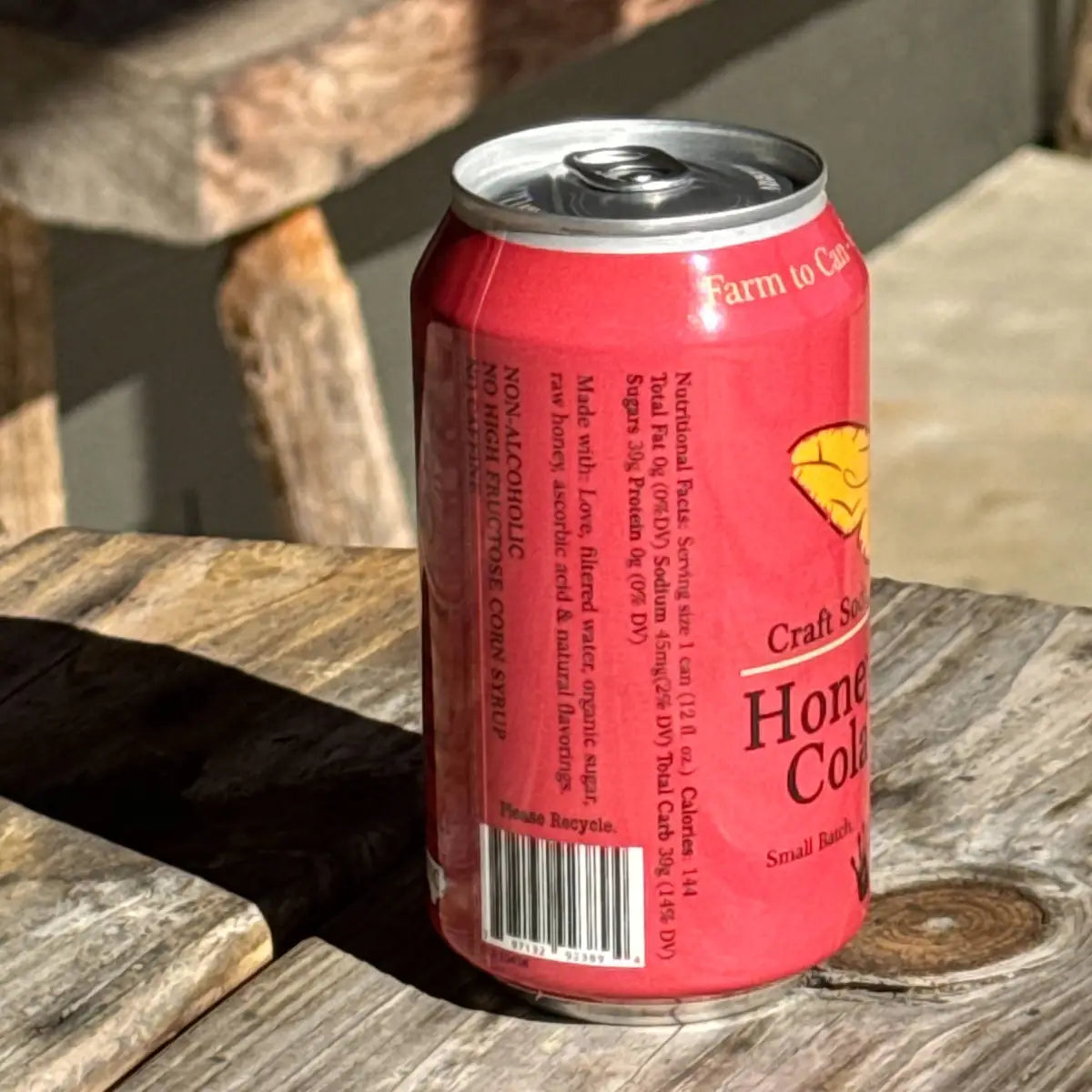 Craft Soda with Honey - Cola - Wehrloom Honey