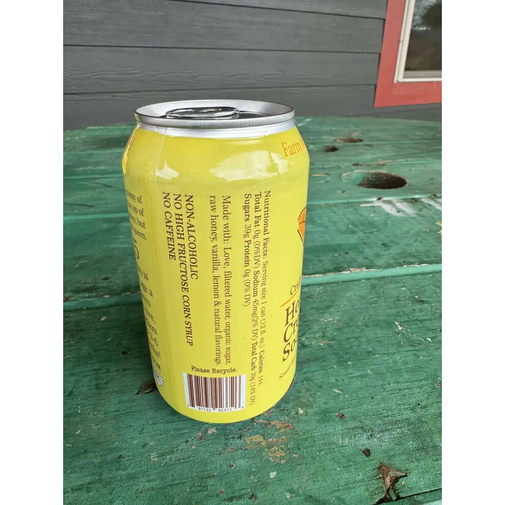 Honey Cream Soda - Wehrloom Honey