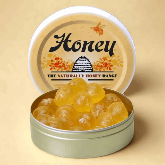 Honey - French Gourmet Natural Candy Tin - Apipharma - Bonbon USA France