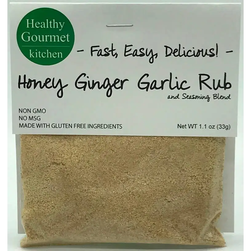 Spice Rub - Honey Ginger Garlic - Healthy Gourmet Kitchen