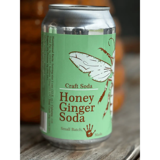 Honey Ginger Soda - Wehrloom Honey