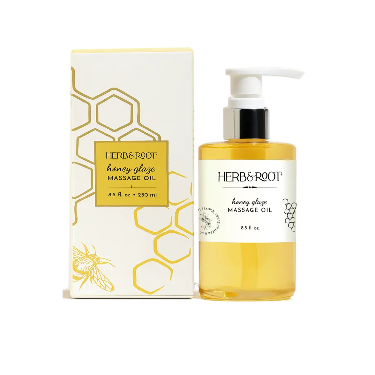 Massage Oil - Honey Glaze - Herb & Root