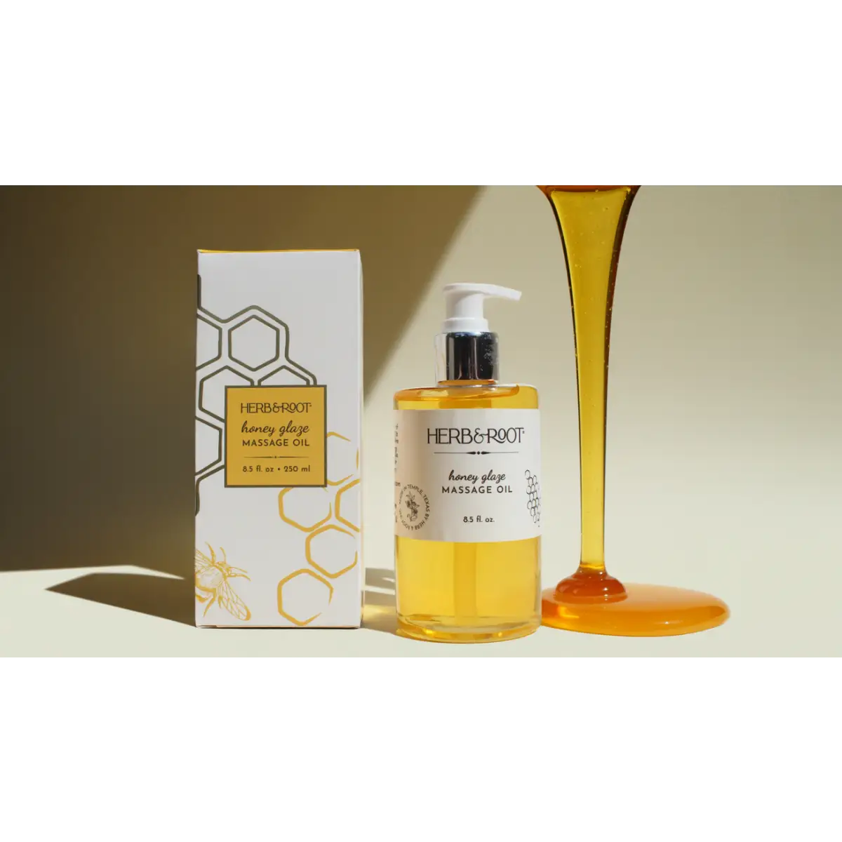 Massage Oil - Honey Glaze - Herb & Root