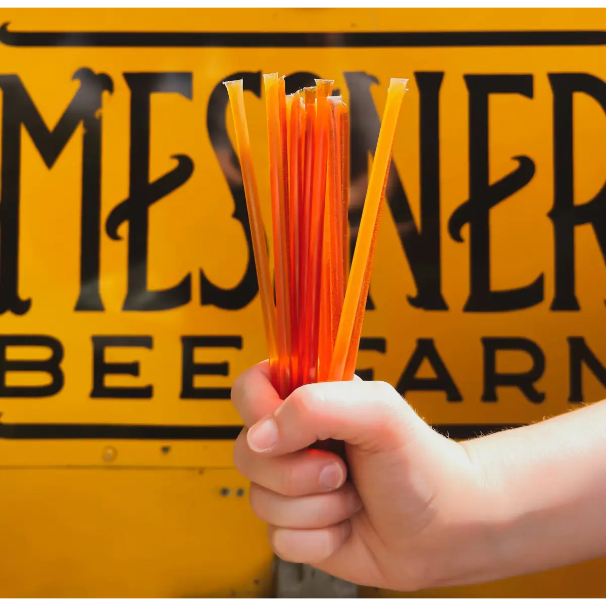 Honey Sticks - Wildflower Honey - Pack of 16 - Messner Bee Farm